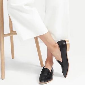 Everlane Black Italy leather Modern Loafers